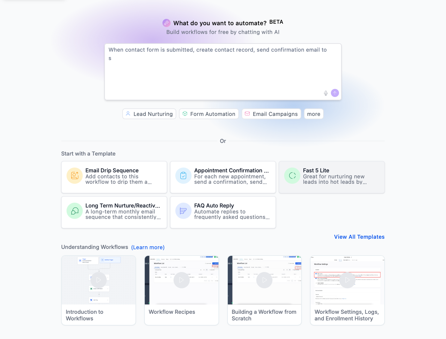 AI Workflow Design