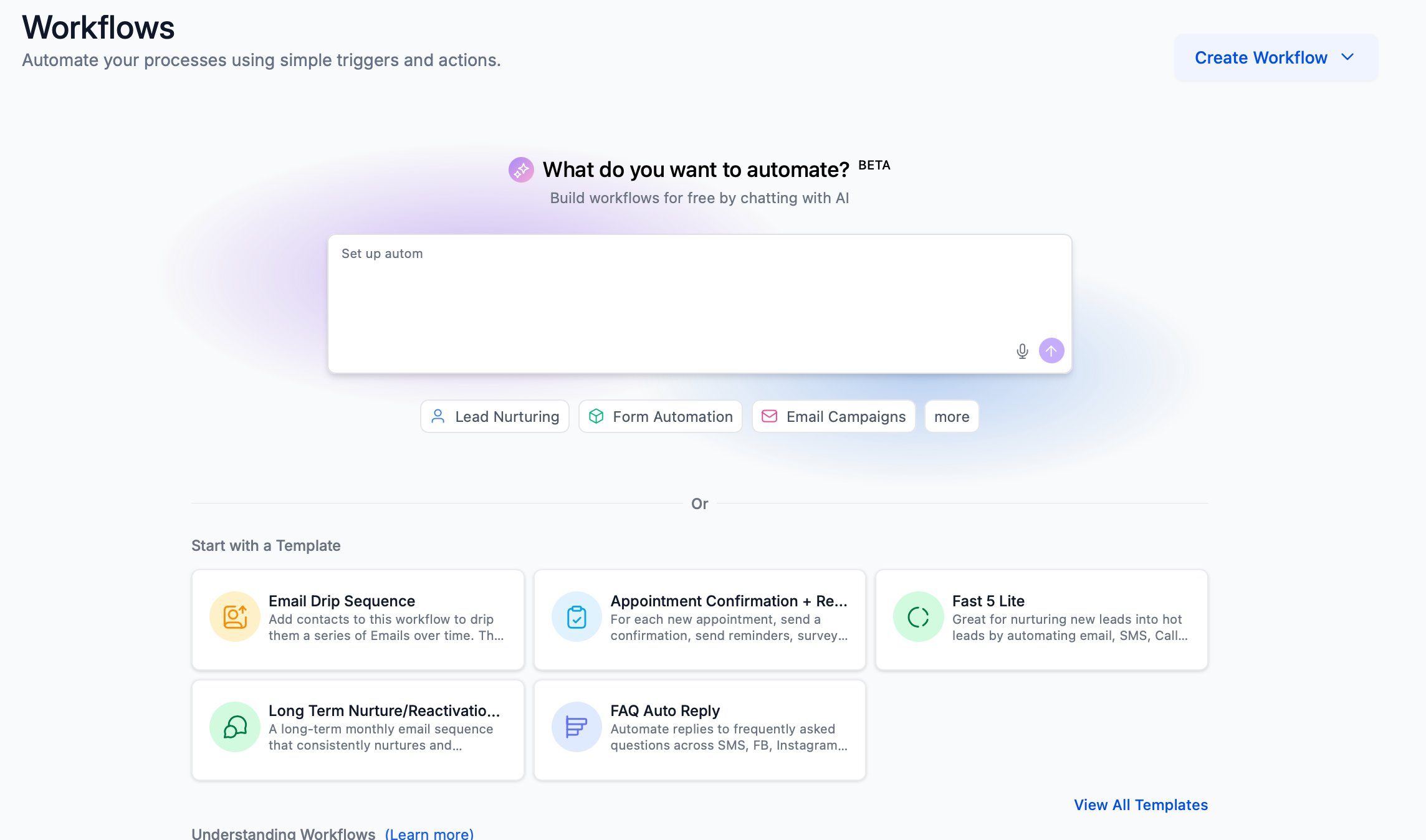AI Workflow Builder